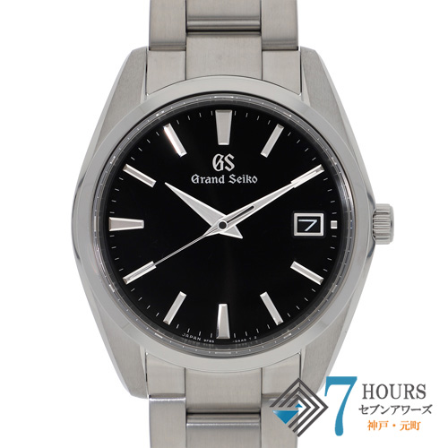 【141501】 SEIKO セイコー SBGP011 GS ブラックダイヤル SS クオーツ ギャランティーカード 純正ボックス