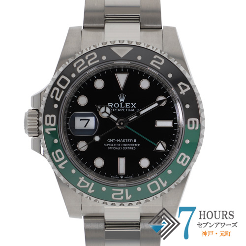 【143430】 ROLEX ロレックス 126720VTNR GMTマスター2 ブラックダイヤル ランダム番 SS 自動巻き ギャランティーカード 純正ボックス