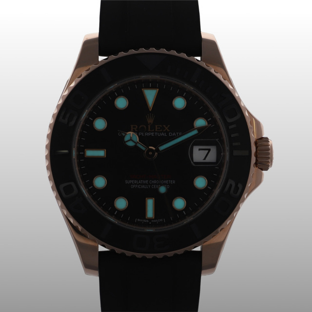 ROLEX ロレックス 268655 ヨットマスター ブラックダイヤル ランダム番