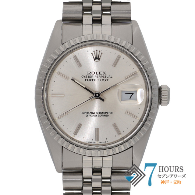 【144303】 ROLEX ロレックス 16014 デイトジャスト 36 シルバーダイヤル R3番 WG/SS 自動巻き 当店オリジナルボックス