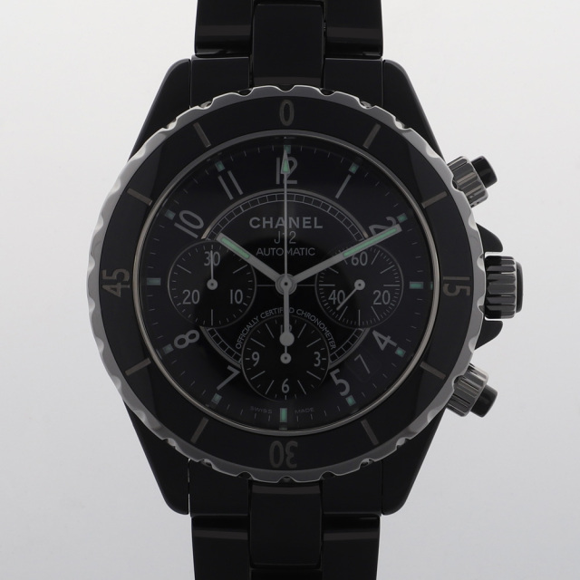 CHANEL シャネル H0940 J12 ブラックダイヤル セラミック CE 自動巻き