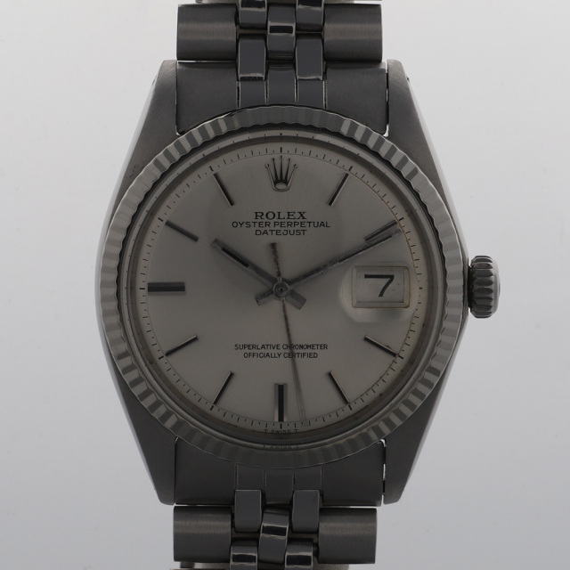 I69⃝ロレックス デイトジャスト　1601等用 最初期シルバーダイヤル ROLEX ロレックス 1601 デイトジャスト 36 シルバーダイヤル 26番