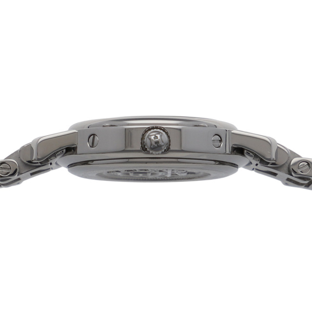 HERMES エルメス CL4.210 クリッパー ピンクダイヤル ステンレス SS