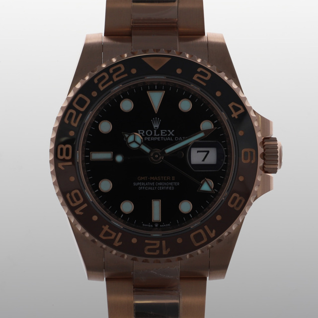 ROLEX ロレックス 126715CHNR GMTマスター2 ブラックダイヤル ランダム