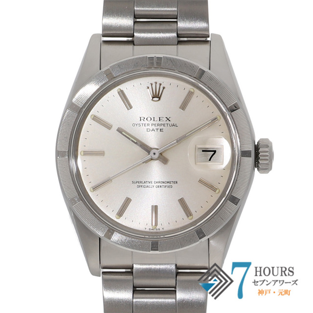 【145220】 ROLEX ロレックス 1501 オイスターパーペチュアル 34 シルバーダイヤル 40番 SS 自動巻き 当店オリジナルボックス