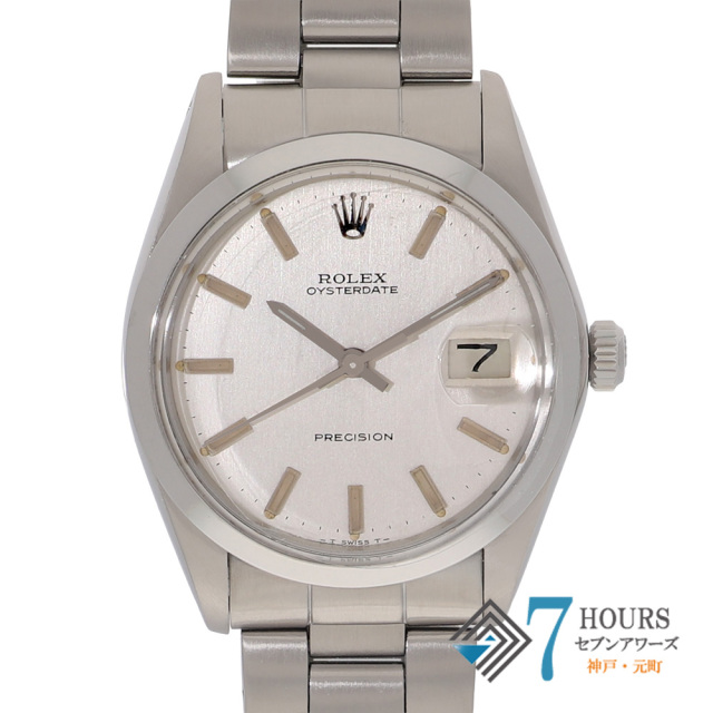 本日24時まで出品＆値下げ　ロレックス　6694 OH済み　グレー文字盤 ROLEX ロレックス 6694 オイスターデイト シルバーダイヤル 23番