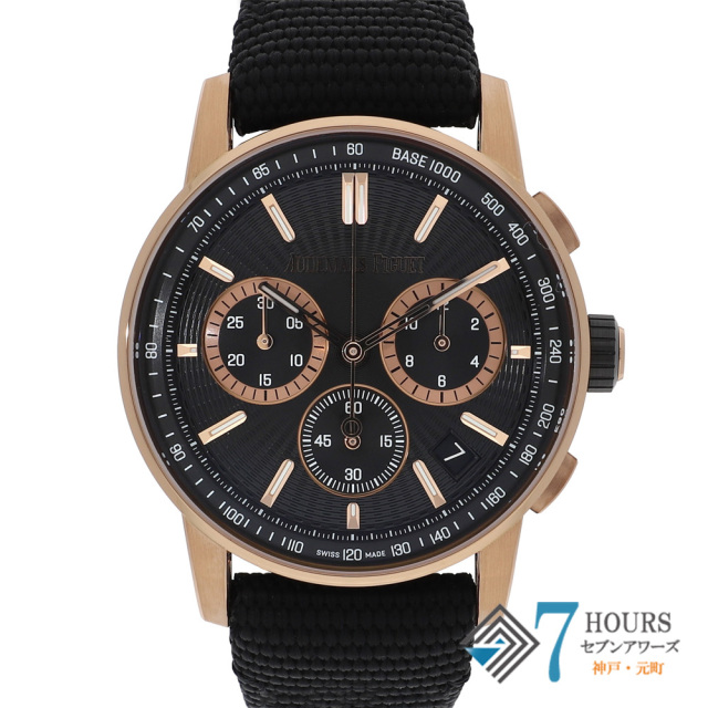 【145892】 AUDEMARS PIGUET オーデマ・ピゲ 委託商品 29393NR.OO.A002KB.02 CODE11.59 ブラックダイヤル PG/ナイロン 自動巻き ギャランティーカード 純正ボックス 新品