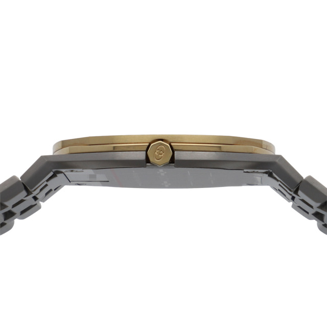 GUCCI グッチ YA163502 GUCCI 25H シャンパンダイヤル ステンレス SS