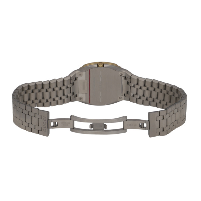 GUCCI グッチ YA163502 GUCCI 25H シャンパンダイヤル ステンレス SS