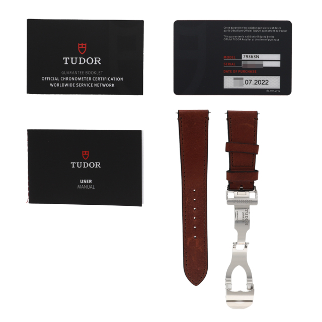 TUDOR チュードル 79363N ブラックベイ ブラックダイヤル イエロー