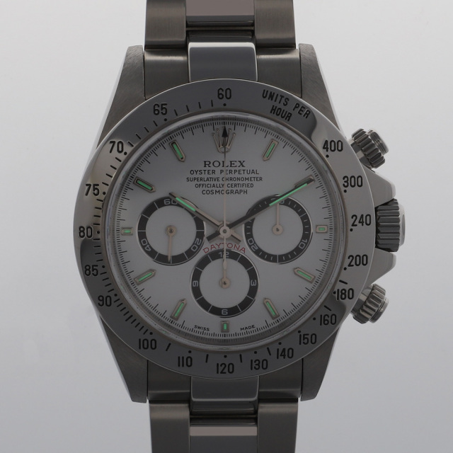 ROLEX ロレックス 16520 コスモグラフデイトナ ホワイトダイヤル A番
