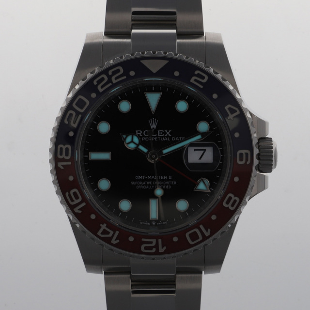 ROLEX ロレックス 126710BLRO GMTマスター2 ブラックダイヤル ランダム