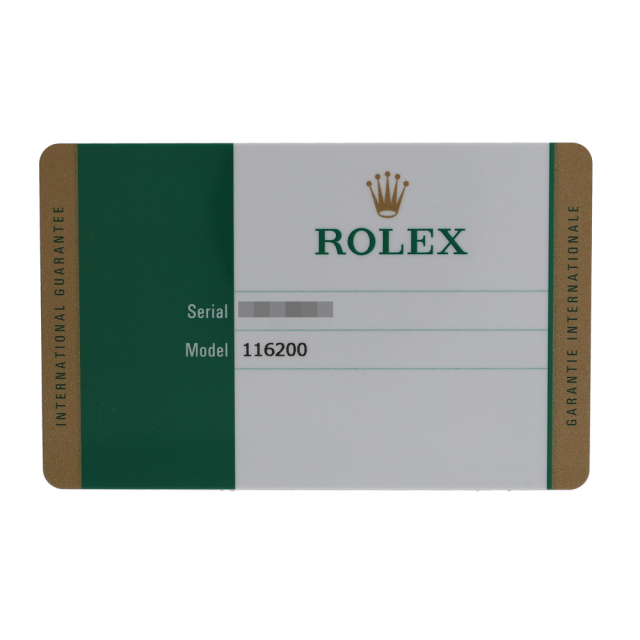 ROLEX ロレックス 116200 デイトジャスト 36 ブラウンフラワーモチーフ