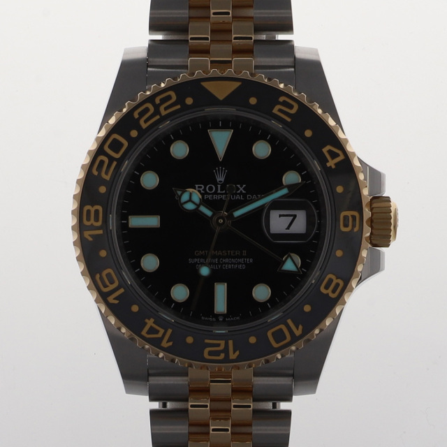 ROLEX ロレックス 126713GRNR GMTマスター2 ブラックダイヤル ランダム
