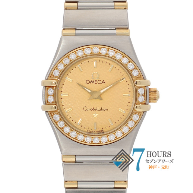 【148210】 OMEGA オメガ 1367.10.00 コンステレーション シャンパンダイヤル YG/SS クオーツ 純正ボックス