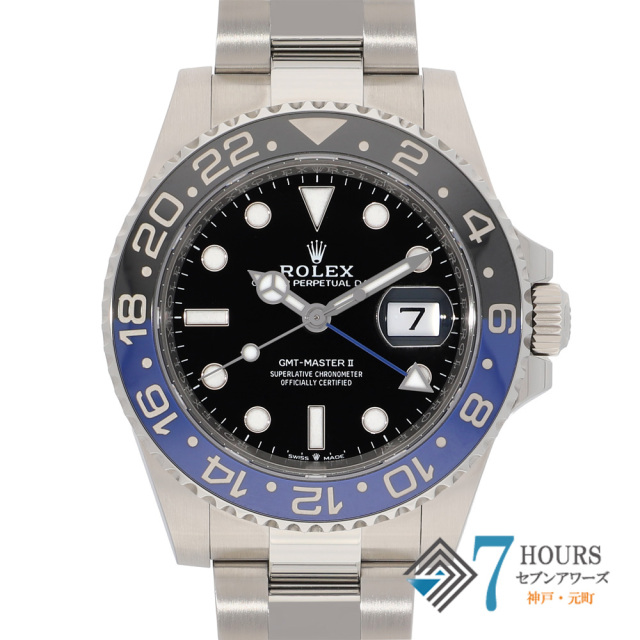 【148617】 ROLEX ロレックス 126710BLNR GMTマスター2 ブラックダイヤル ランダム番 SS ギャランティーカード 純正ボックス