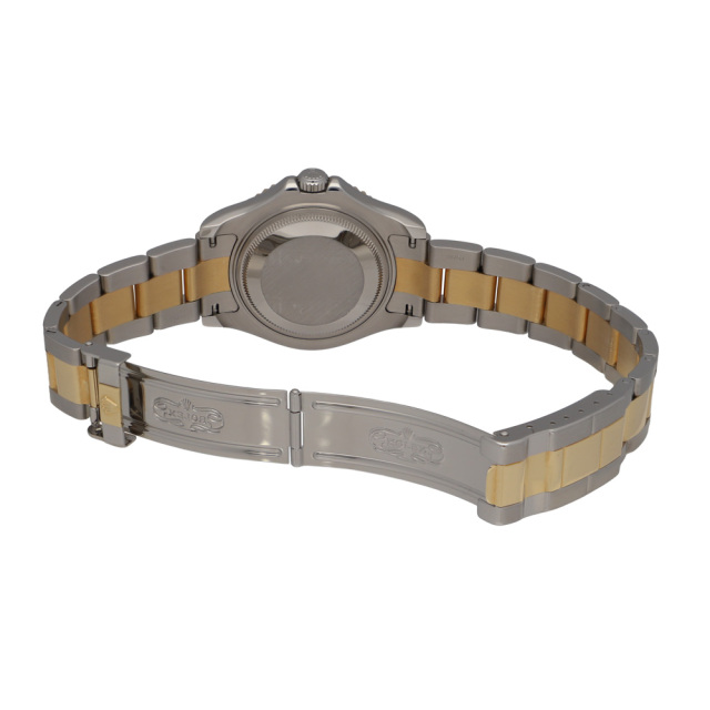 ROLEX ロレックス 68623 ヨットマスター ブルーダイヤル U番 イエロー