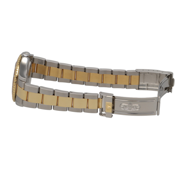 ROLEX ロレックス 68623 ヨットマスター ブルーダイヤル U番 イエロー