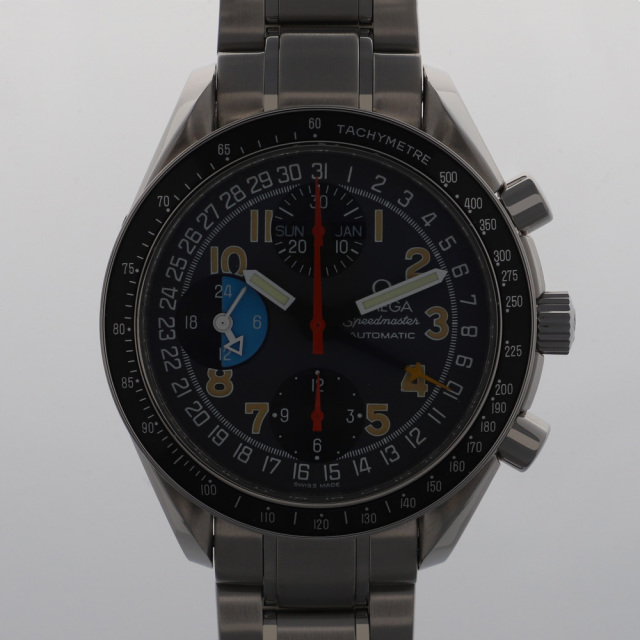 OMEGA オメガ スピードマスター マーク40自動巻き3520.50 Ω OMEGA オメガ 3520.53.00 スピードマスター マーク40 ブラックダイヤル