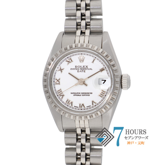 【149456】 ROLEX ロレックス 79240 オイスターパーペチュアル デイト26 ホワイトローマダイヤル K番 SS 自動巻き ギャランティーカード 純正ボックス