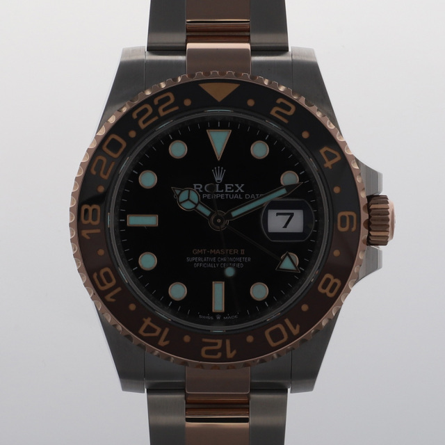 ROLEX ロレックス 126711CHNR GMTマスター2 ブラックダイヤル ランダム