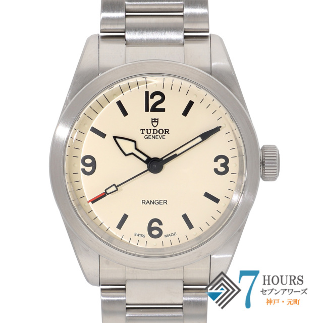 【150729】 TUDOR チュードル 79930-0007 レンジャー ベージュダイヤル SS 自動巻き ギャランティーカード 純正ボックス