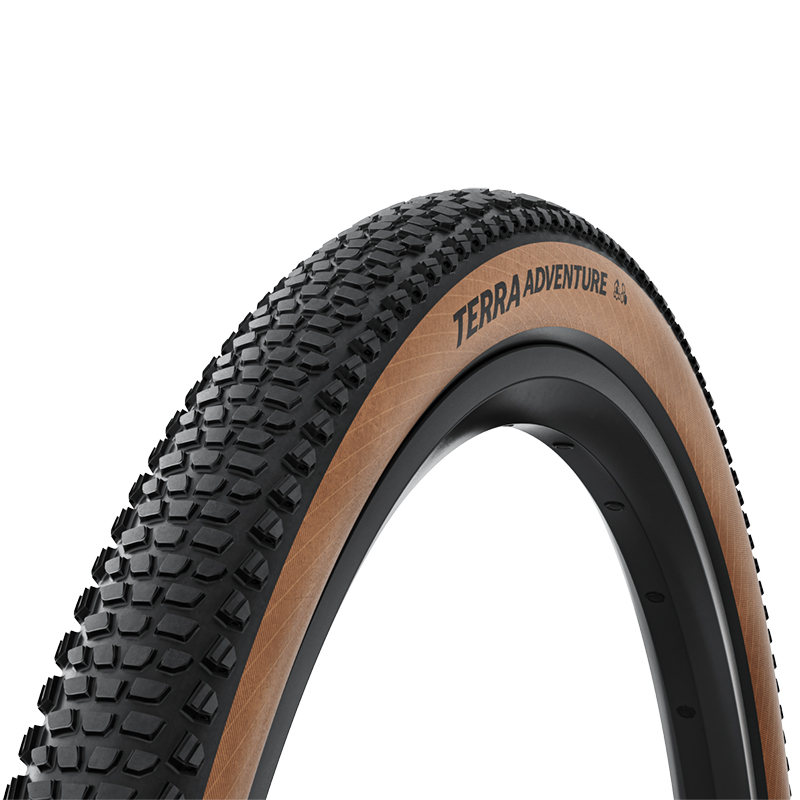 CONTINENTAL TERRA ADVENTURE (コンチネンタル テラ アドベンチャー ) Black/Transparent  チューブレスレディ タイヤ