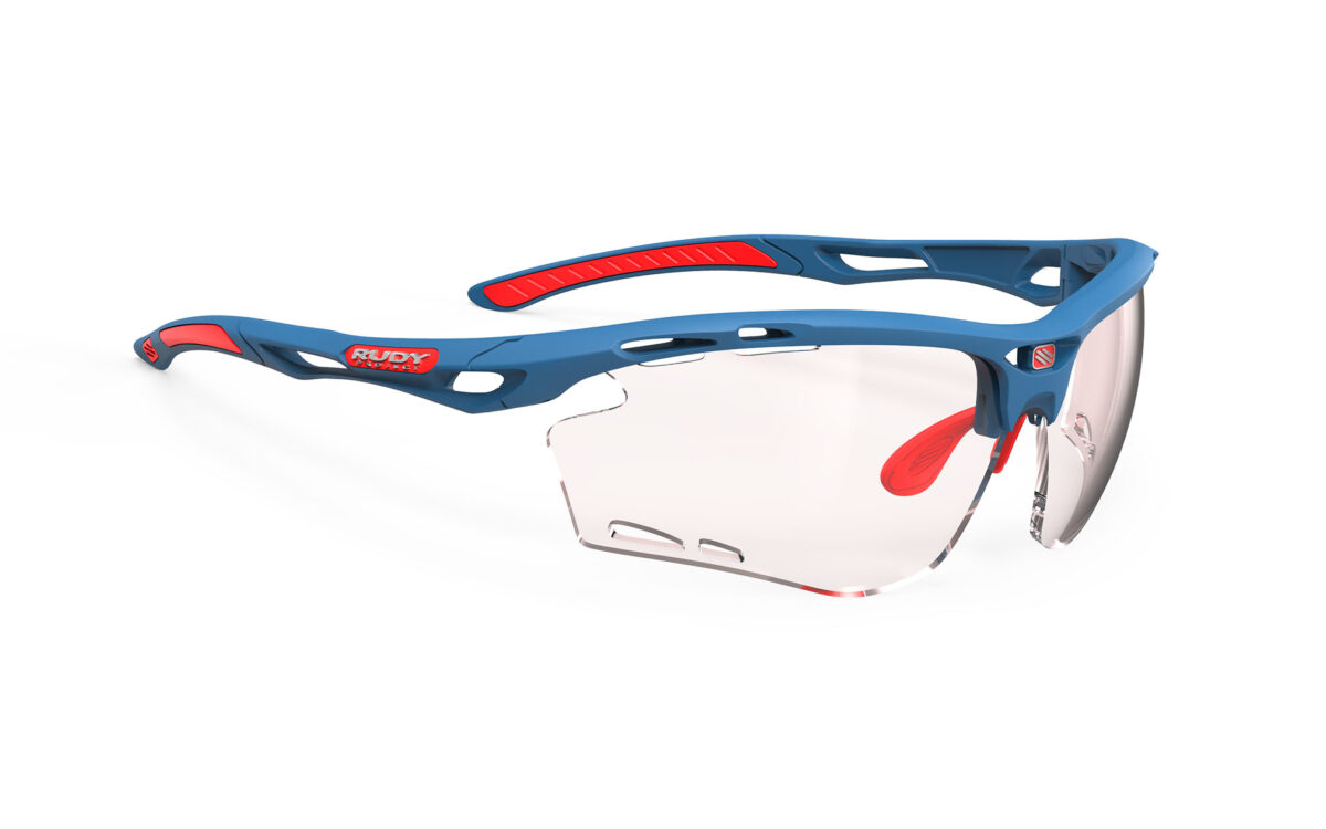 RUDYproject(ルディプロジェクト) Propulse (プロパルス) パシフィックブルーマットフレーム インパクトX® 2 調光レッドレンズ（SP627449-0000)