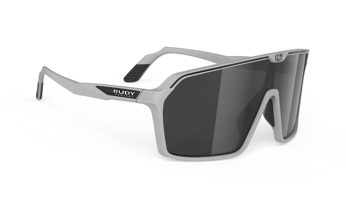 RUDYproject(ルディプロジェクト) spinshield スピンシールド ライトグレイマットフレーム スモークブラックレンズ（SP721097)