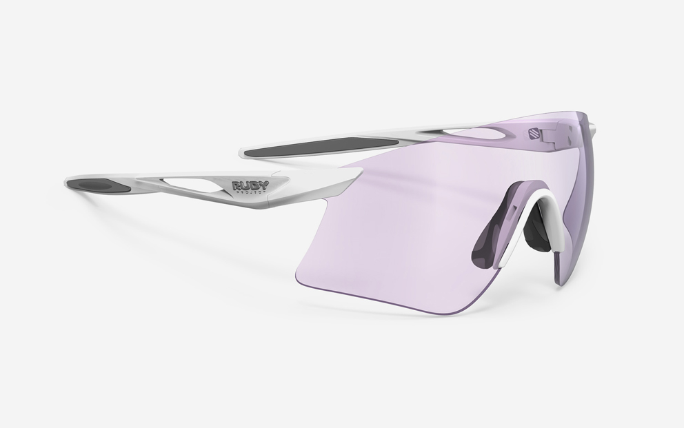 RUDYproject(ルディプロジェクト) Astral Sphere アストラル スフィア ホワイトグロスフレーム インパクトX2 調光レーザーパープルレンズ（SP977569-0000)