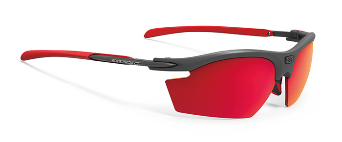 RUDYproject(ルディプロジェクト) RYDON ライドン グラファイトマルチカラーレッドフレーム / レギュラーモデル / マルチレーザーレッドレンズ (SP533898)