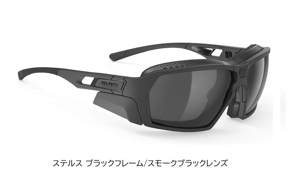 RUDYproject(ルディプロジェクト) agent q (エージェントQ) ステルス ブラックフレーム/スモークブラックレンズ（SP701006-SH00)