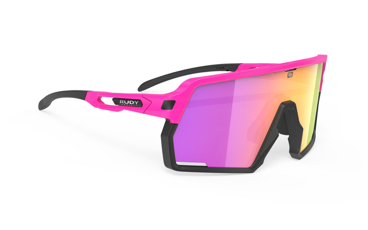 RUDYproject(ルディプロジェクト) kelion ケリオン ピンクフルオマットフレーム マルチレーザーサンセットレンズ（SP855289)