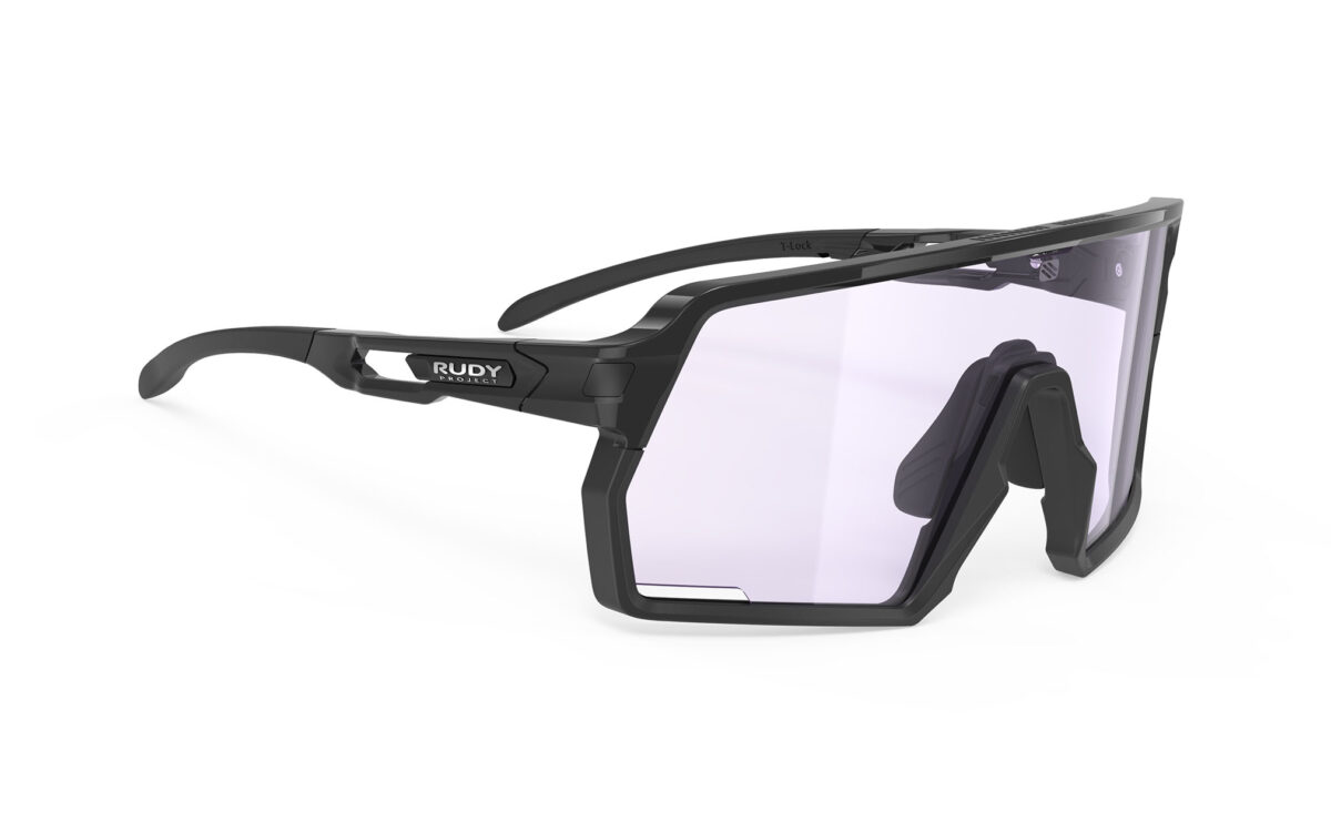 RUDYproject(ルディプロジェクト) kelion ケリオン ブラックグロスフレーム インパクトX® 2 調光レーザーパープルレンズ（SP857542)