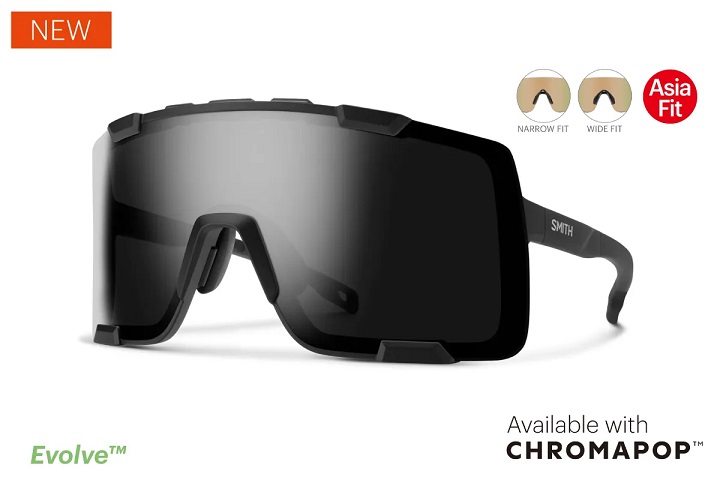 SMITH Syncline (スミス シンクサイン) Asia Fit FRAME:Matte Black サングラス
