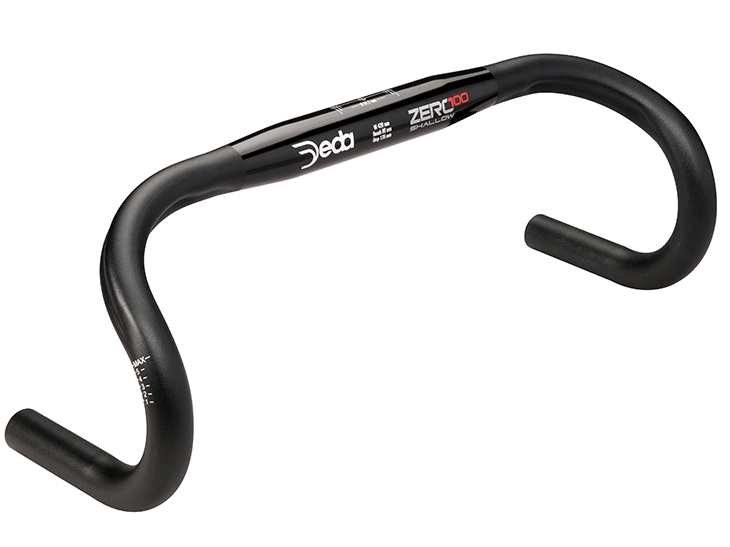 DEDA Zero 100 ドロップバー ブラック シャロー (デダ ゼロ )  ハンドル