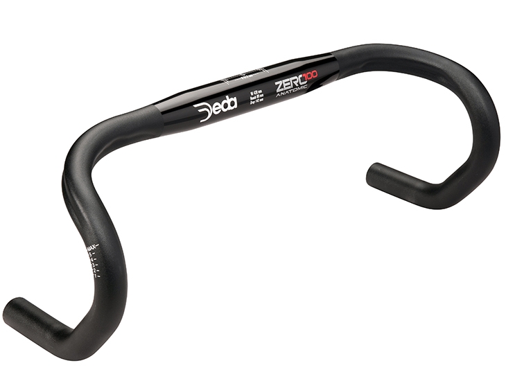 DEDA Zero 100 ドロップバー ブラック アナトミック (デダ ゼロ )  ハンドル