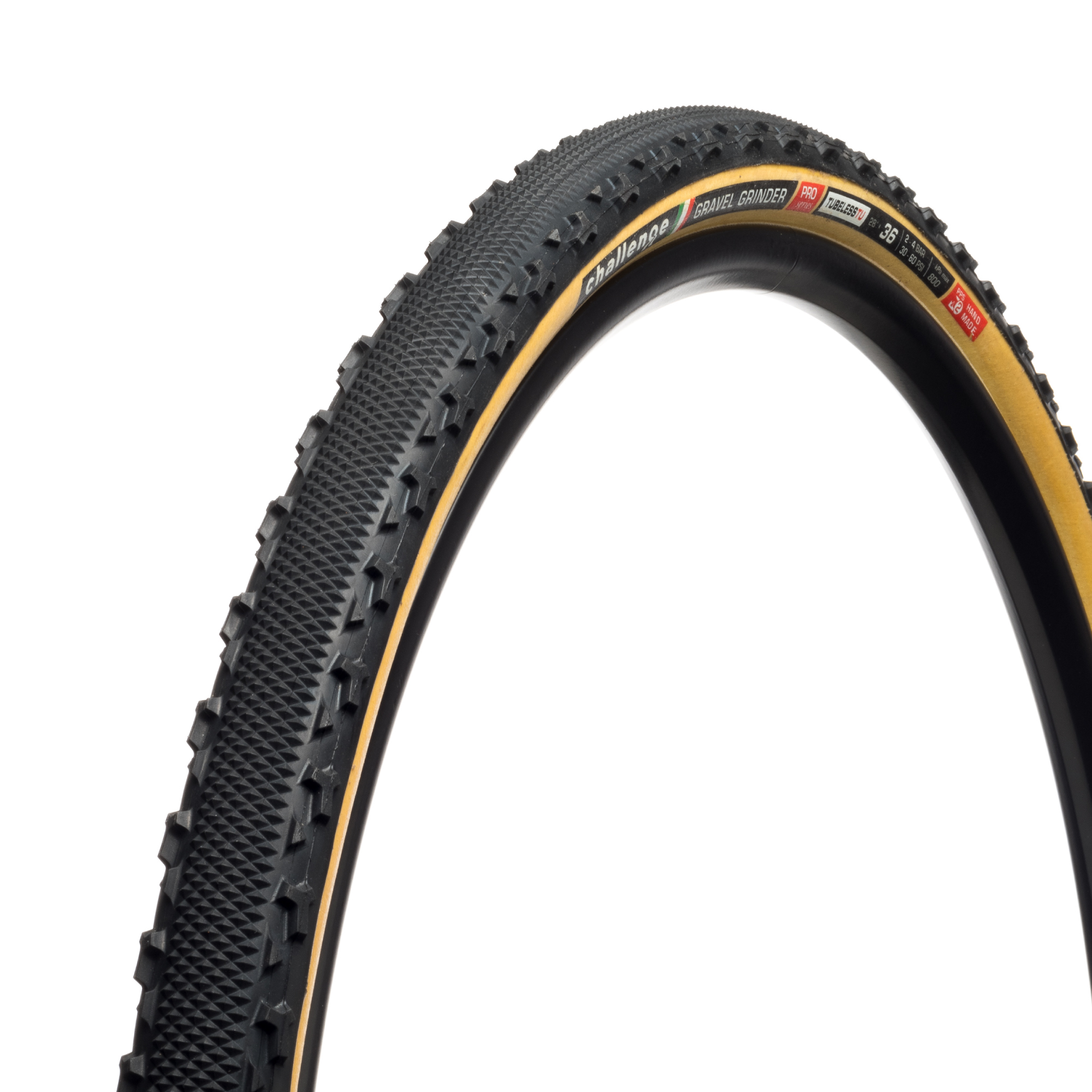 Challenge GRAVEL GRINDER チューブレスチューブラー 260 TPI 33mm  (チャレンジ グラベル グリンダー ) タイヤ