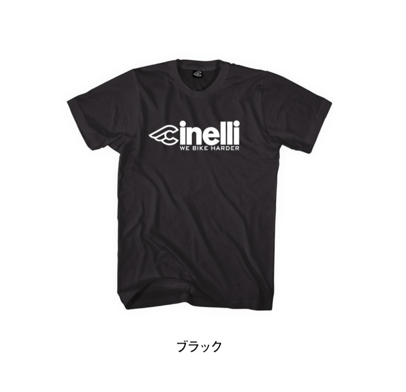 CINELLI (チネリ) チネリTシャツ WE BIKE HARDER