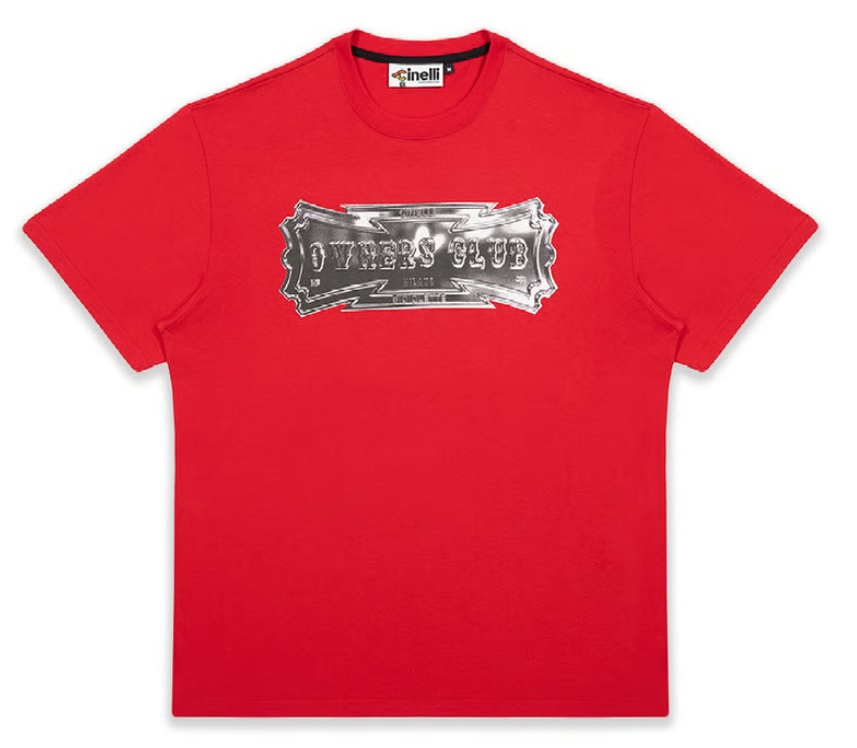 CINELLI (チネリ) チネリTシャツ オーナーズクラブ RED