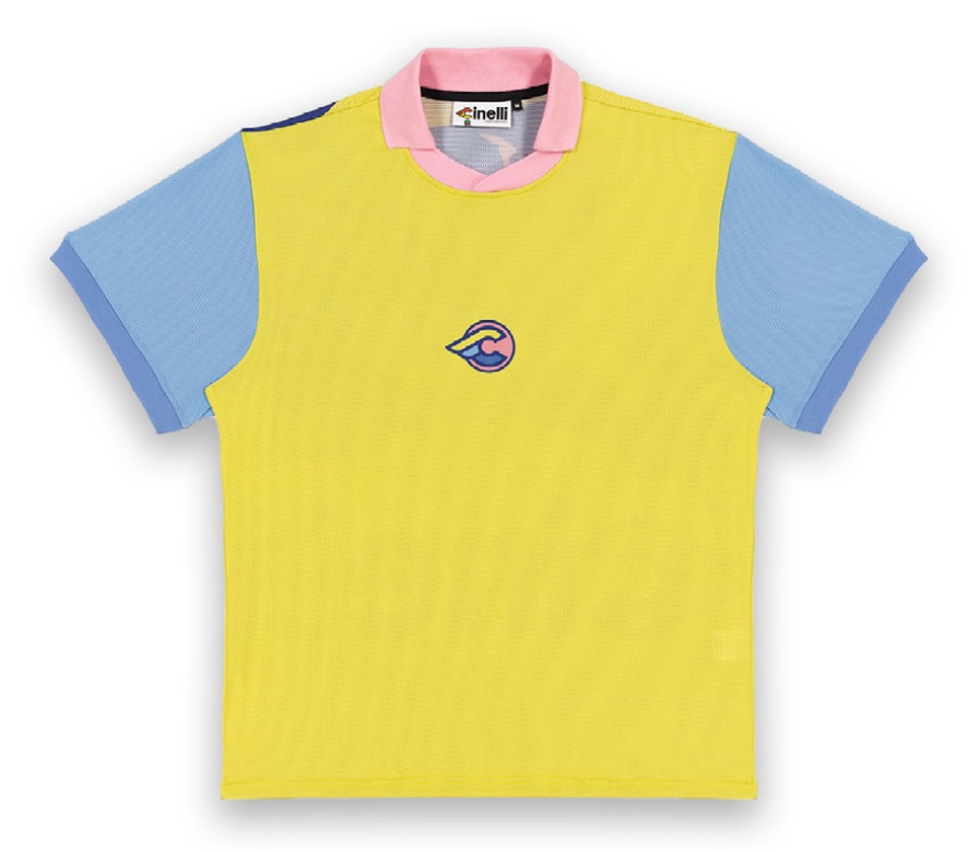 CINELLI (チネリ) チネリ フットボールジャージ子猫 YEL/BLU