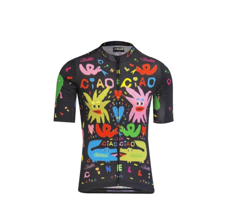 CINELLI (チネリ) チネリジャージ BEST FRIENDS SAMMYBINKOW  XLサイズ