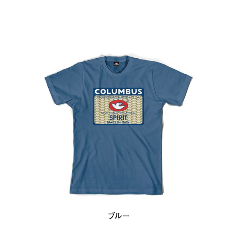 CINELLI (チネリ) チネリTシャツ COLUMBUS SPIRIT STEEL