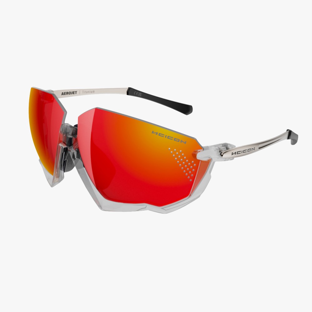 SCICON SPORTS AEROJET TITANIUM  (シーコン スポーツ エアロジェット チタニウム ) FRAME:Crystal Gloss サングラス