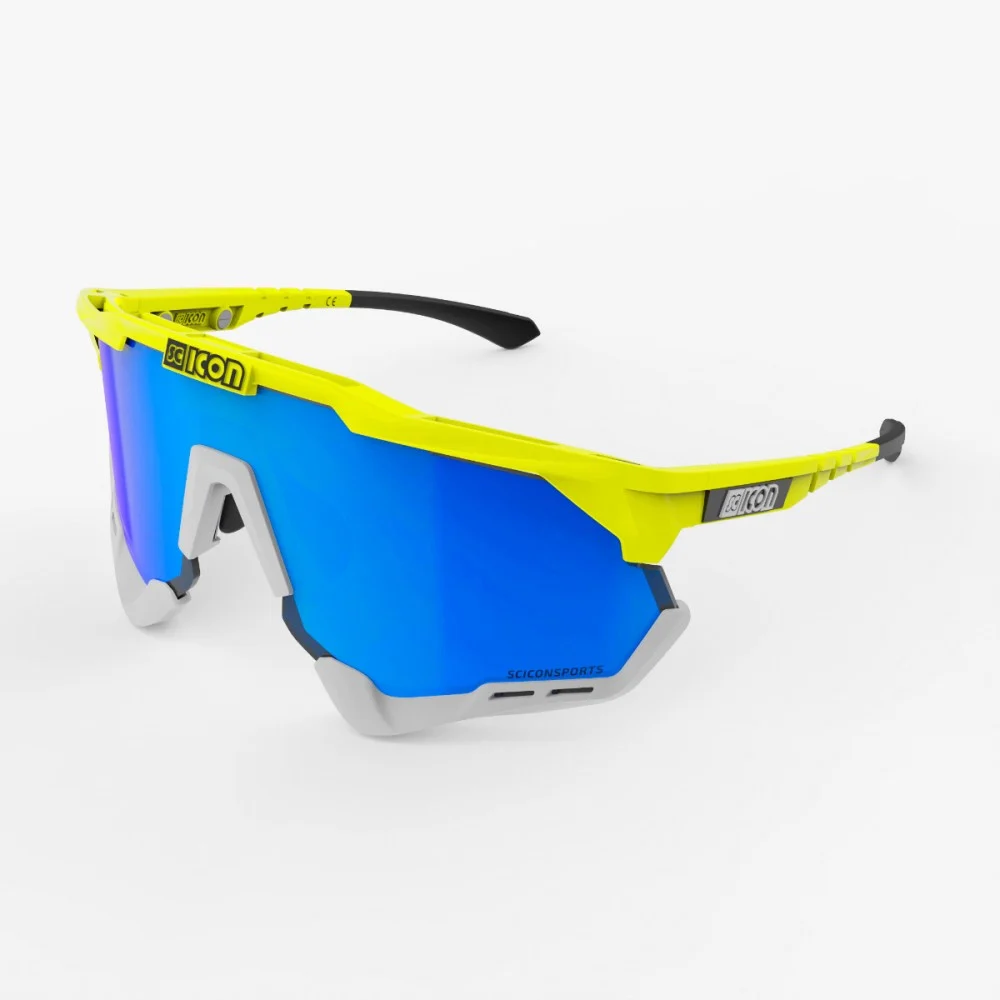 SCICON SPORTS AEROSHADE (シーコン スポーツ エアロシェード ) FRAME:YELLOW FLUO サングラス
