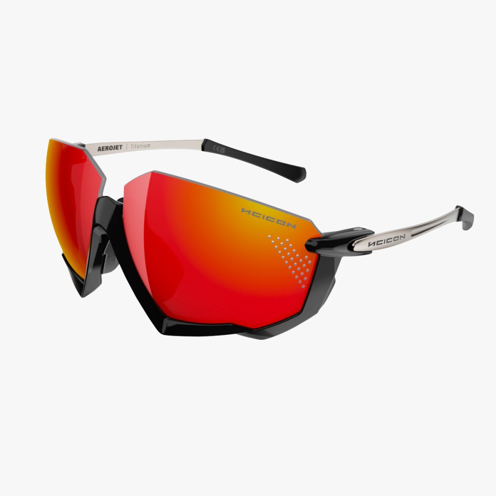 SCICON SPORTS AEROJET TITANIUM  (シーコン スポーツ エアロジェット チタニウム ) FRAME:Metal Black サングラス