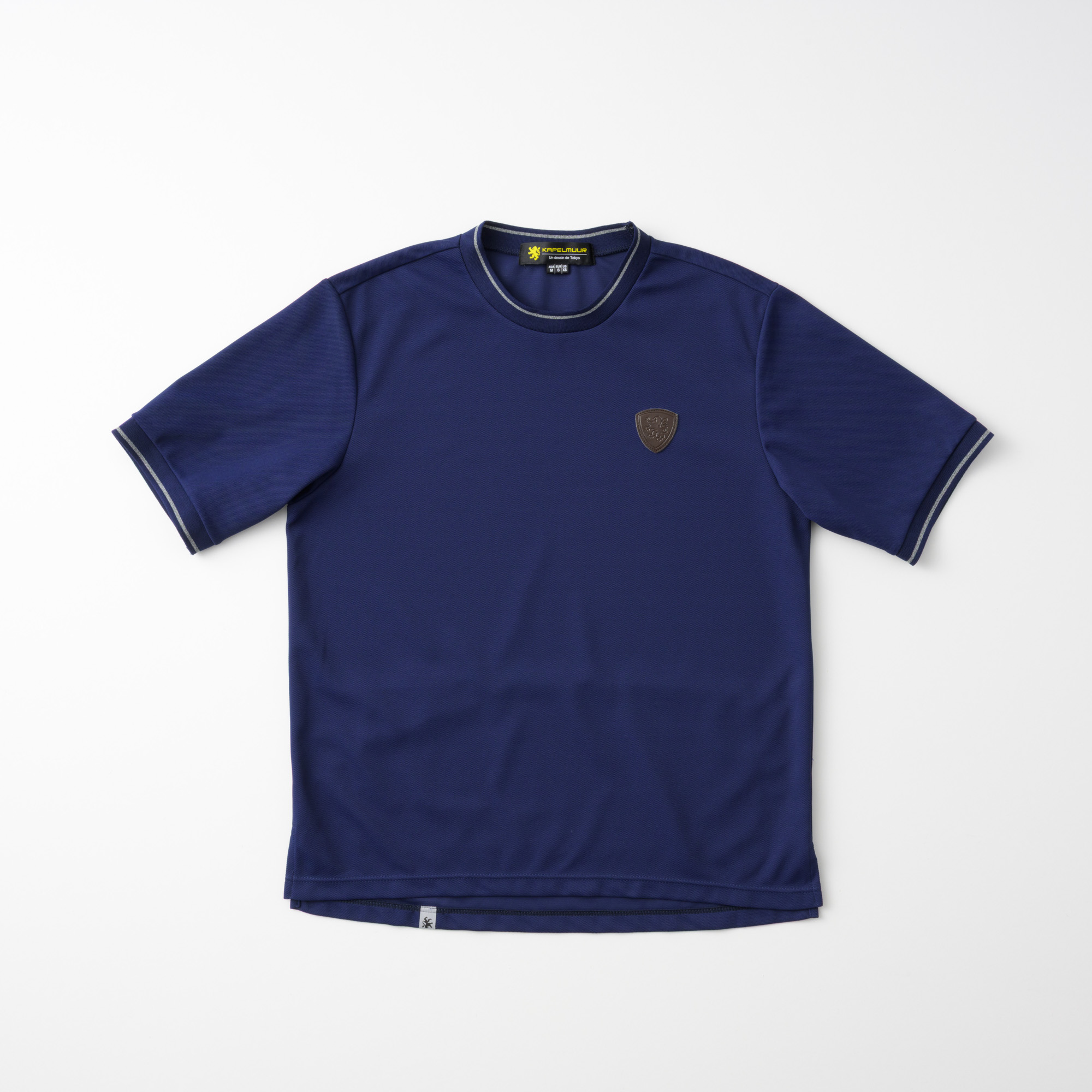 KAPELMUUR ( カペルミュール ）カノコ地Tシャツシングルリブ