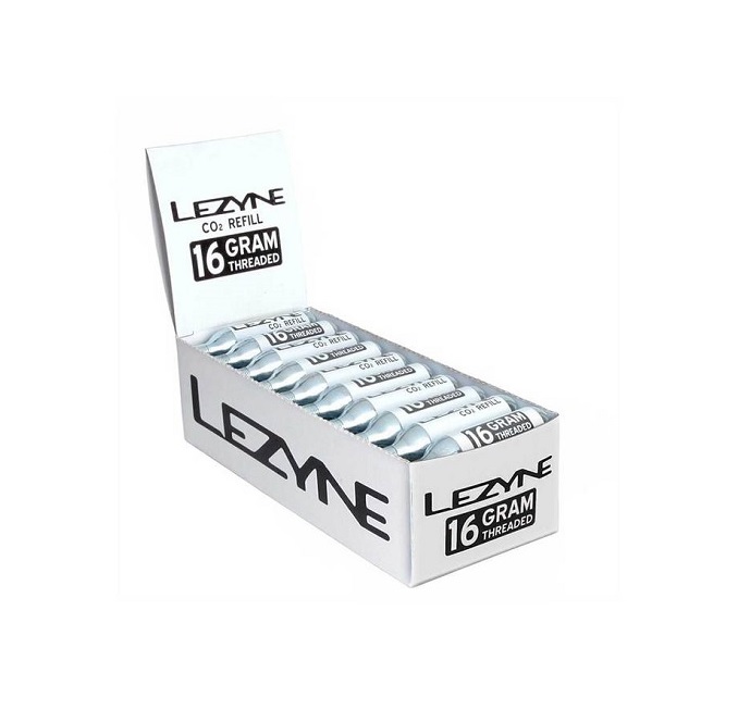 LEZYNE CO2 CARTRIDGE 16G 30PCS  (レザイン シーオーツー カートリッジ ) ポンプ