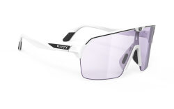 RUDYproject(ルディプロジェクト) spinshield air (スピンシールドエア) ホワイトマットフレーム インパクトX® 2 調光レーザーパープルレンズ（SP847558-0001)