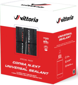 Vittoria CORSA N.EXT TLR Twin Pack (ヴィットリア コルサ ネクスト TLR ツインパック ) チューブレスレディ タイヤ